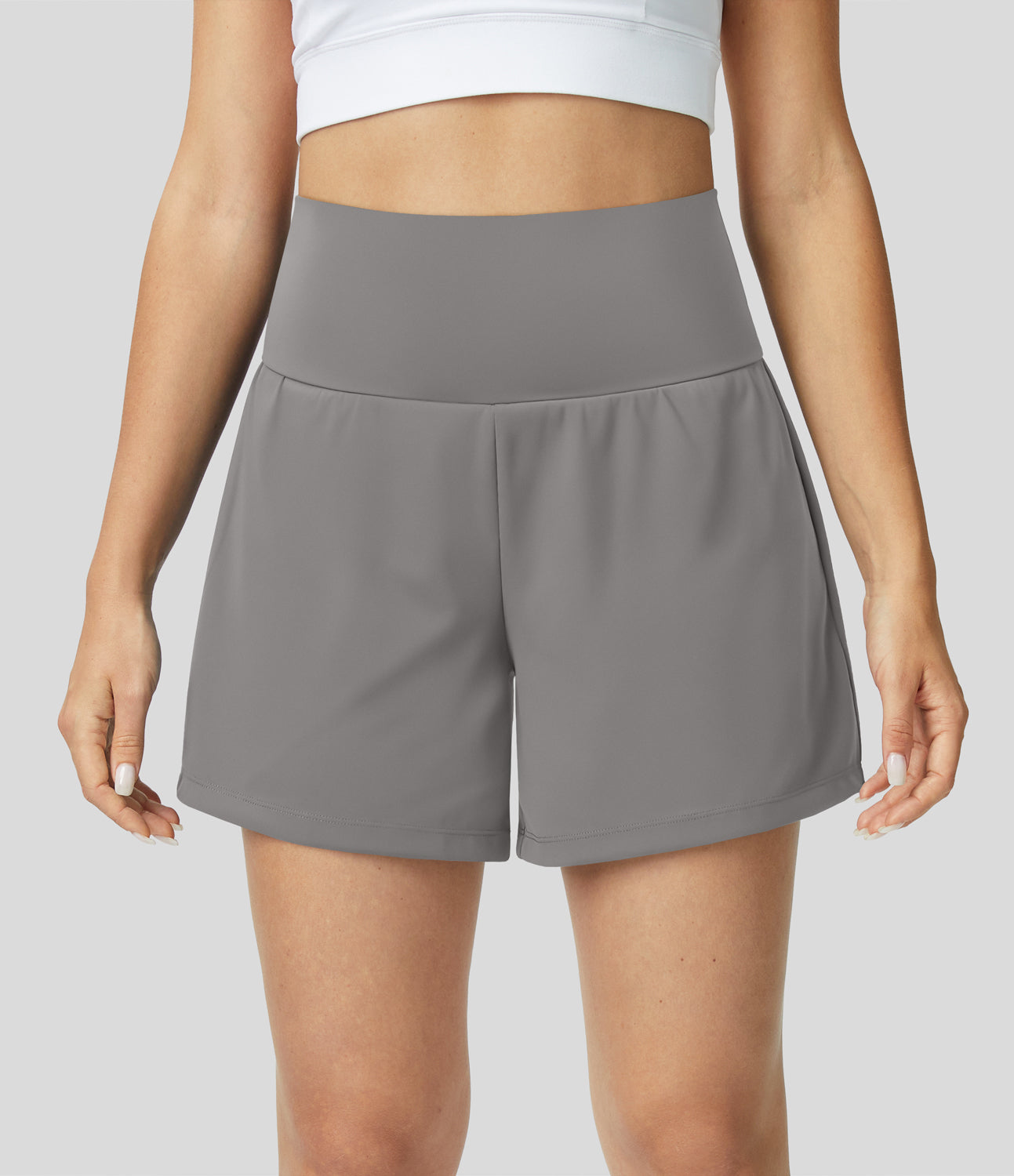 Christelle | Short de Yoga 2-en-1 Taille Haute