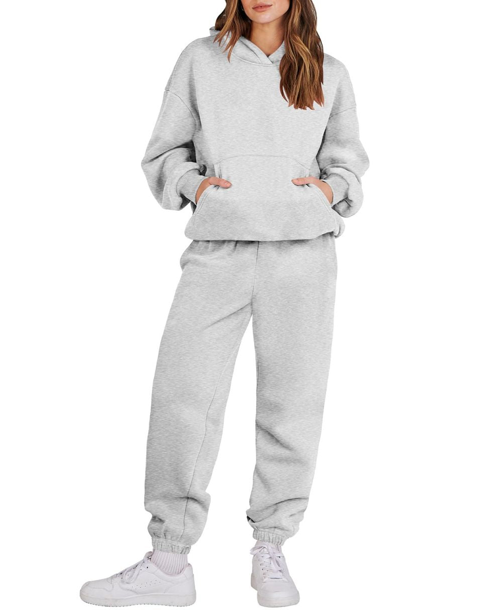 Ensemble de Sweat à Capuche et Jogging Tendance Femme