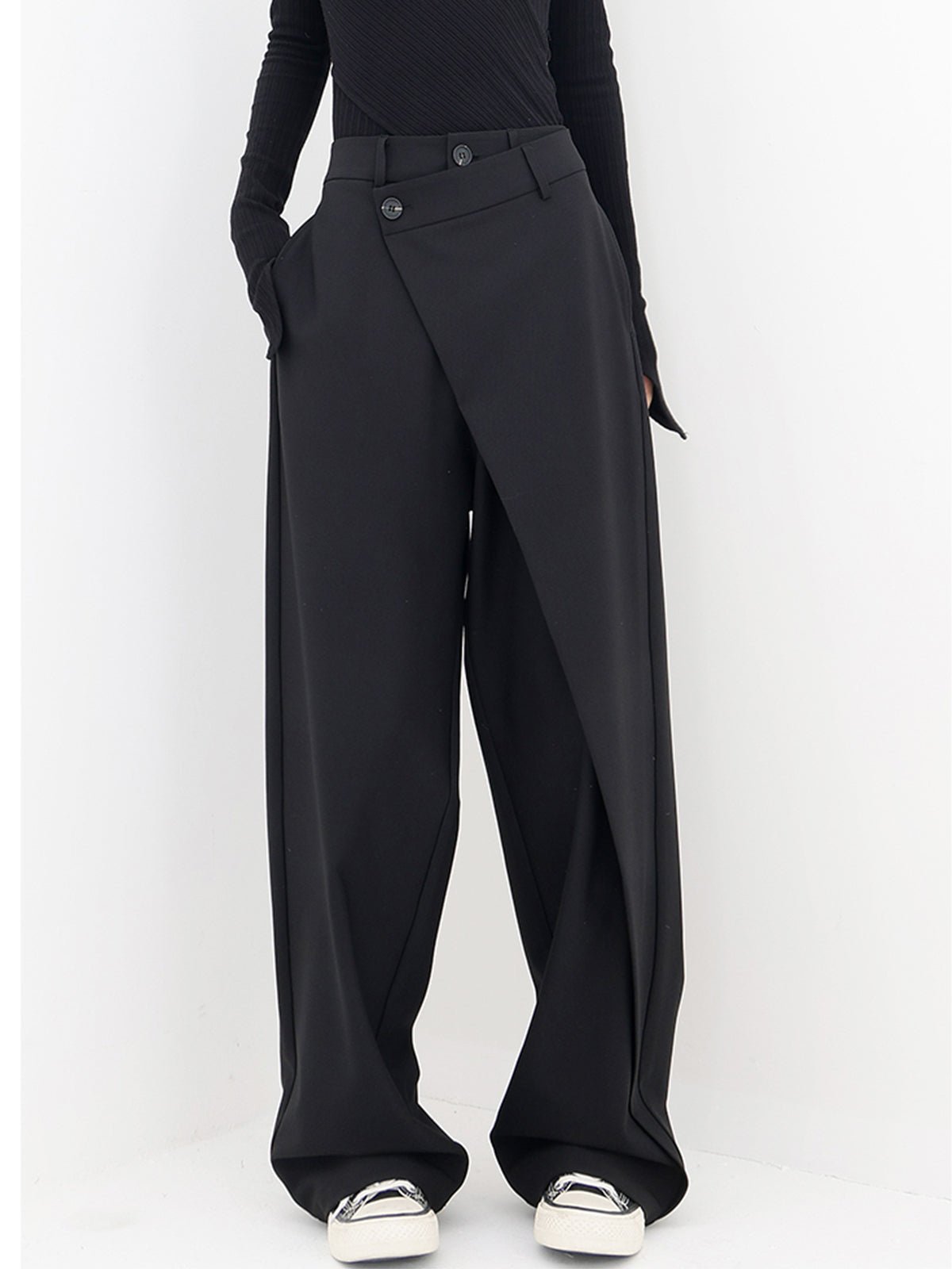 Blanche | Pantalon Minimaliste Femme