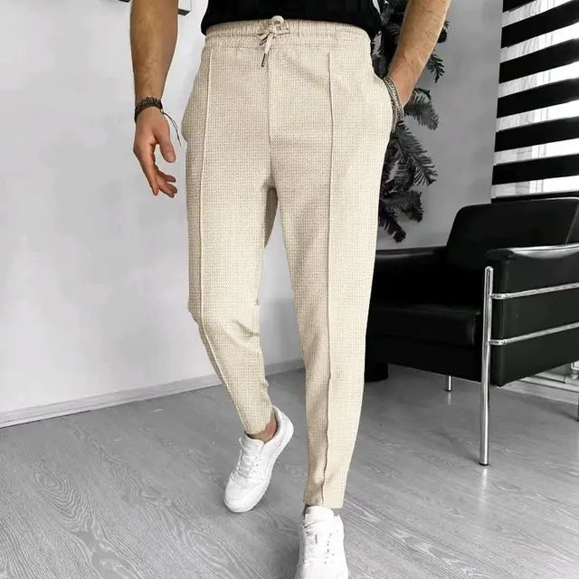 Pantalon à Cordon Décontracté pour Hommes