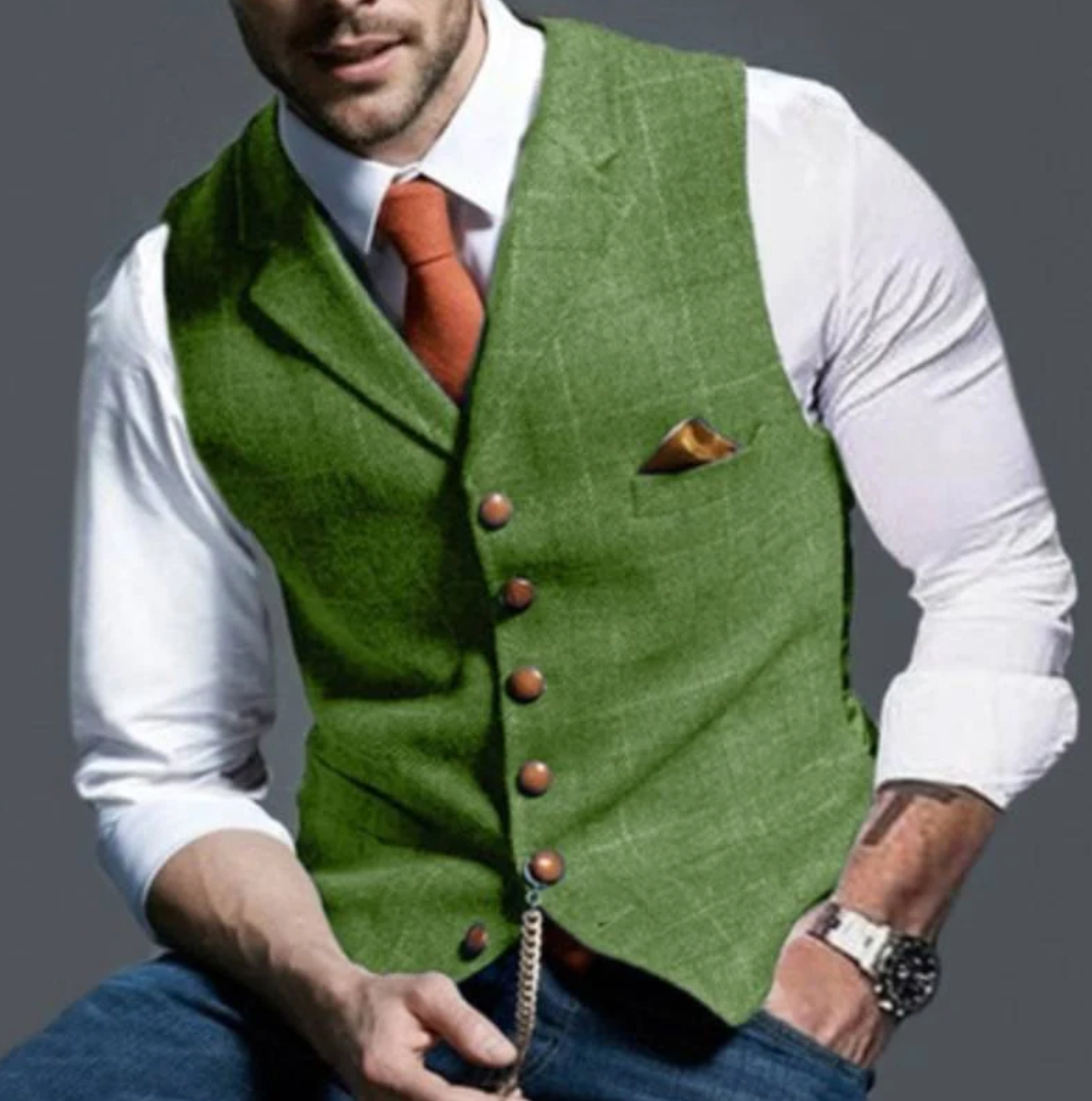 Louis - Gilet élégant pour hommes