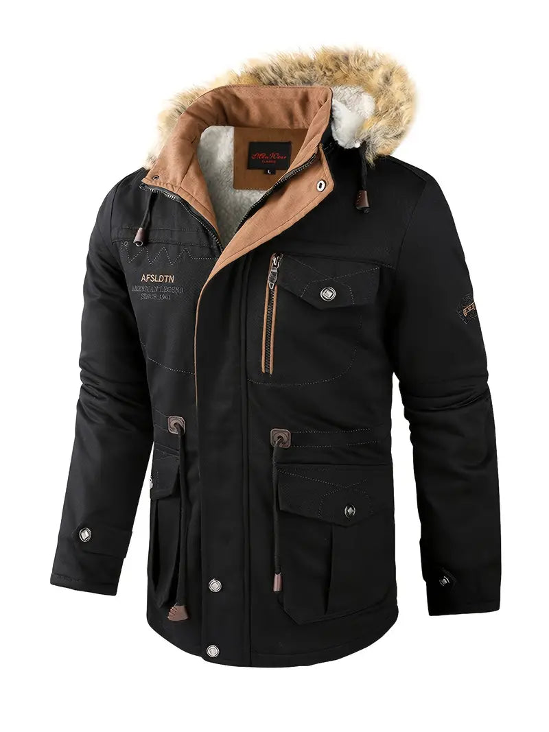 Veste d'hiver à Capuche pour Hommes