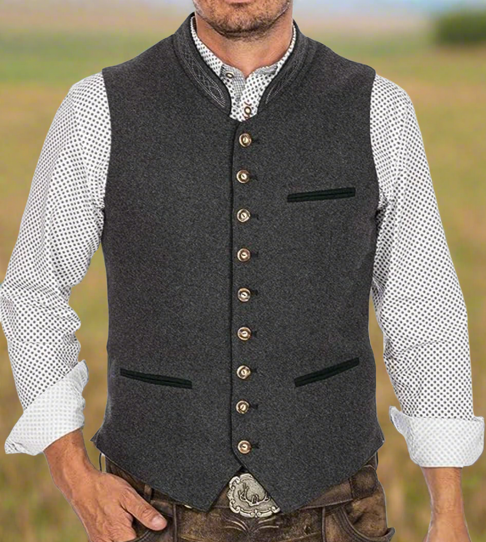 Gilet Traditionnel pour Hommes - Dante