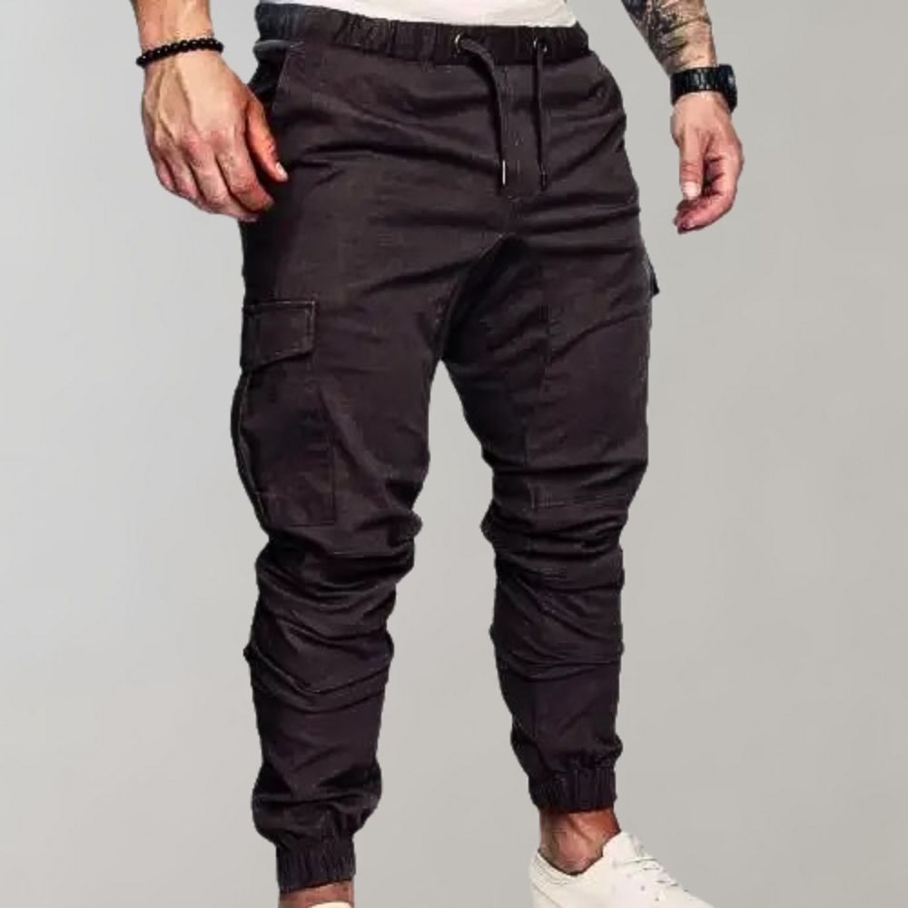 Faust – Pantalon cargo décontracté pour hommes, alliant style et confort pour un look moderne