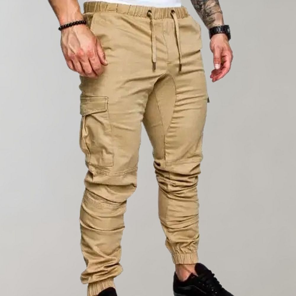 Faust – Pantalon cargo décontracté pour hommes, alliant style et confort pour un look moderne