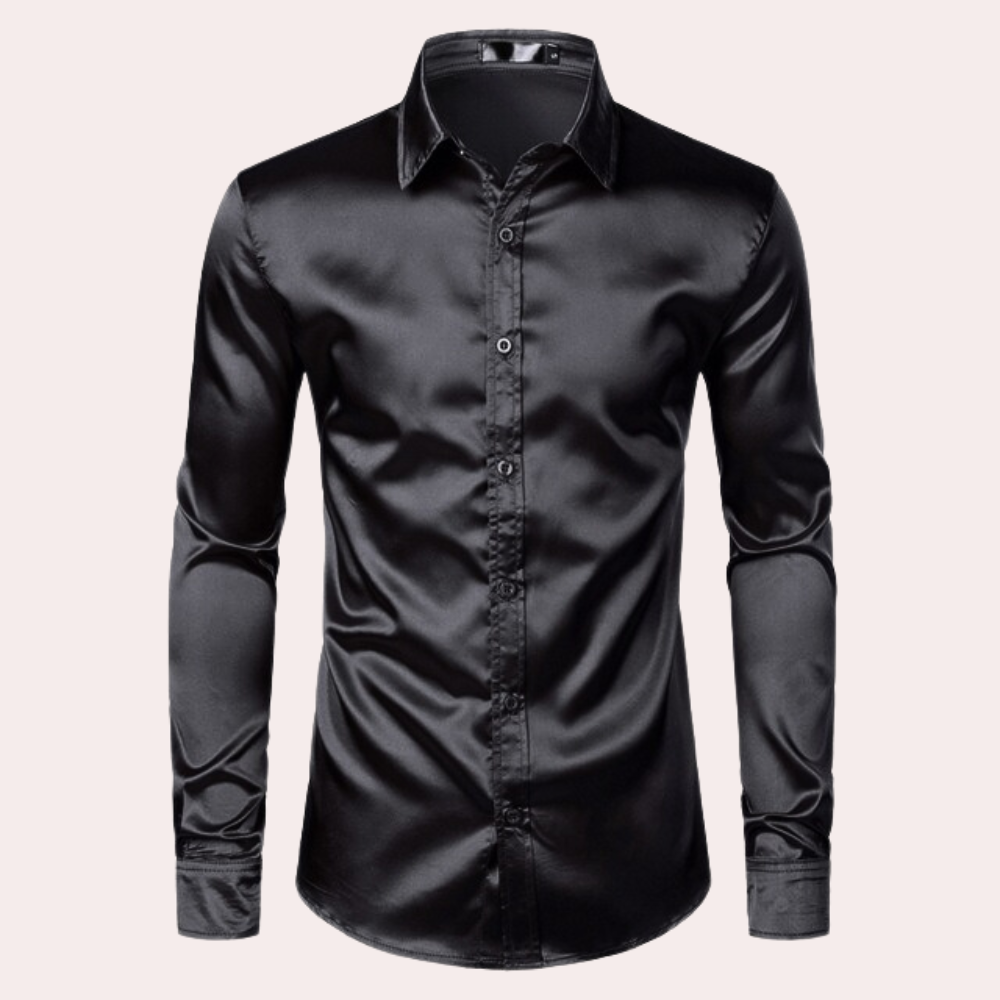 Vianney - Chemise élégante pour hommes à manches longues, parfaite pour un look sophistiqué et confortable