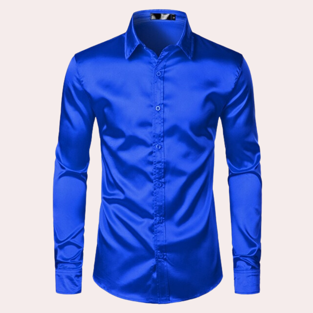 Vianney - Chemise élégante pour hommes à manches longues, parfaite pour un look sophistiqué et confortable