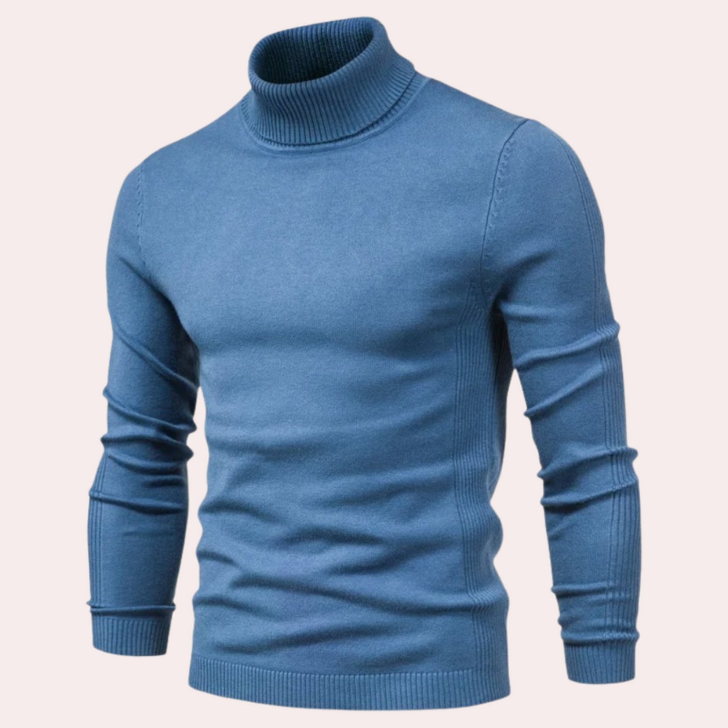 Col Roulé Tricot Doux Homme Essentiel