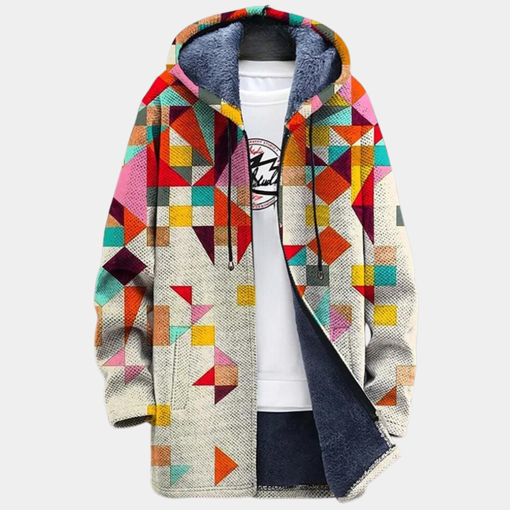 Cardigan à Capuche Coloré pour Hommes