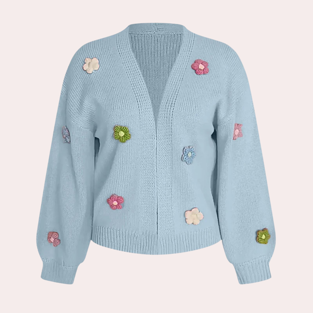 Amélie - Cardigan À Motifs Floraux Pour Femmes