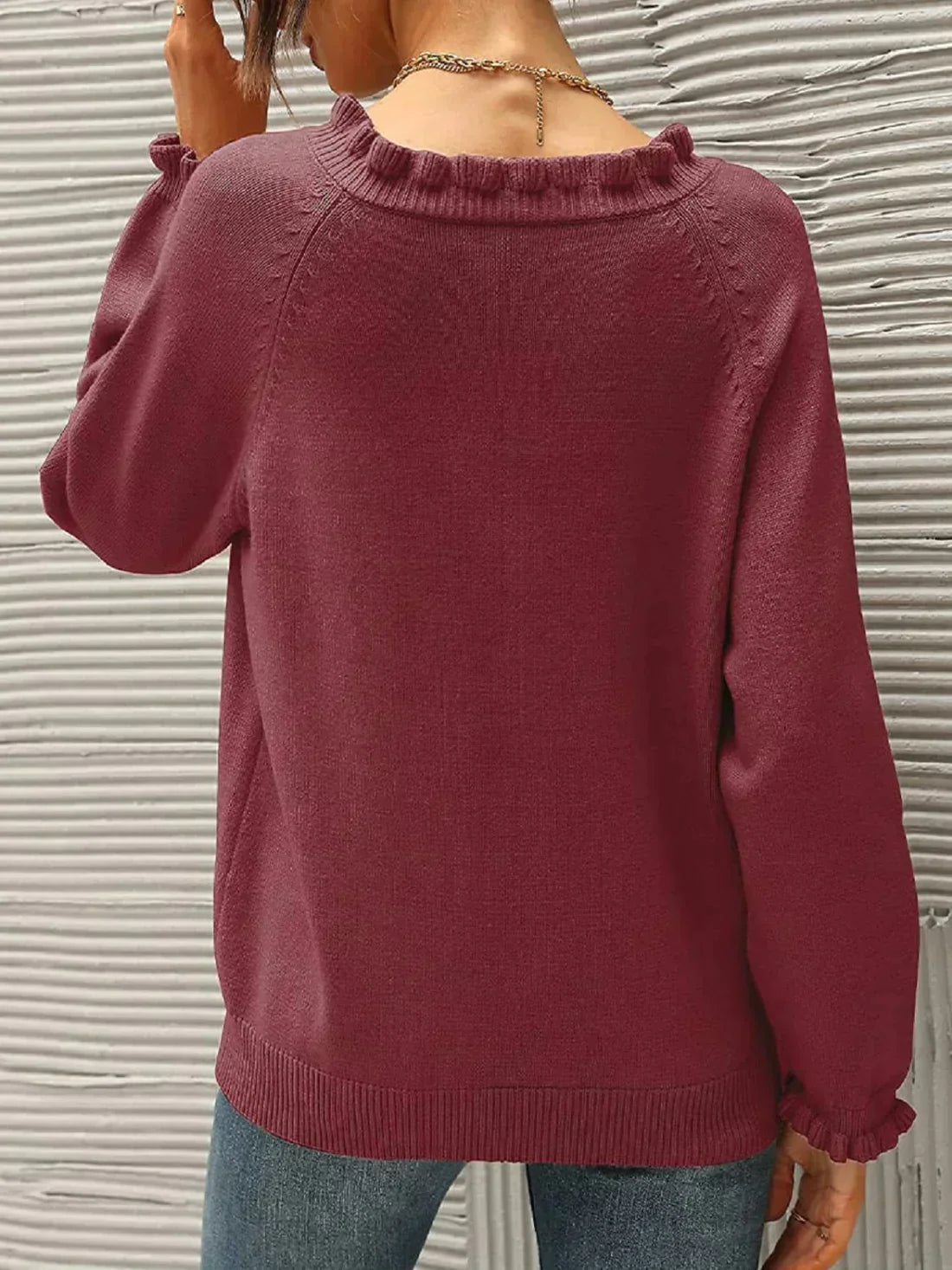 Pull léger doux en tricot confortable pour femmes