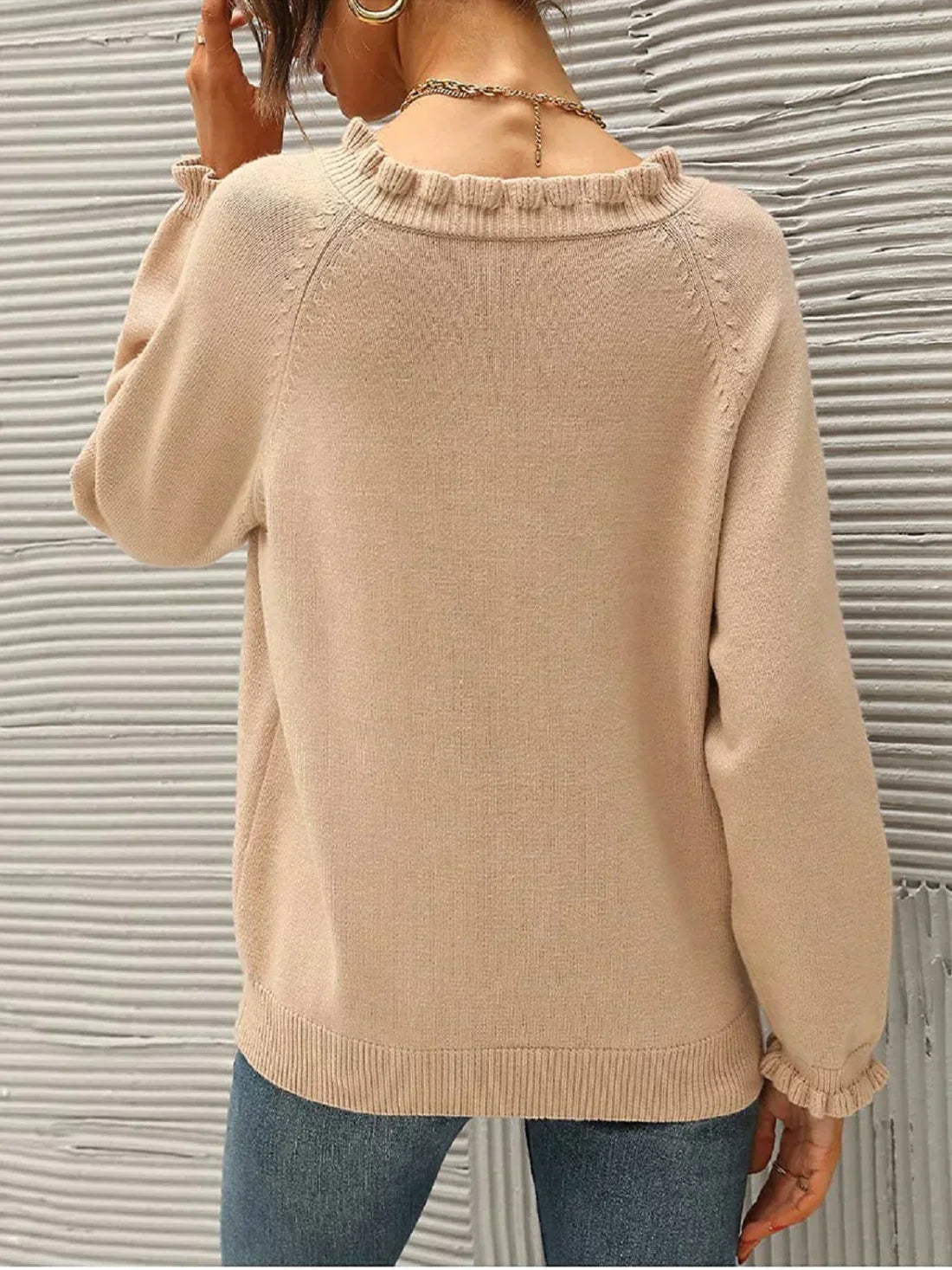 Pull léger doux en tricot confortable pour femmes