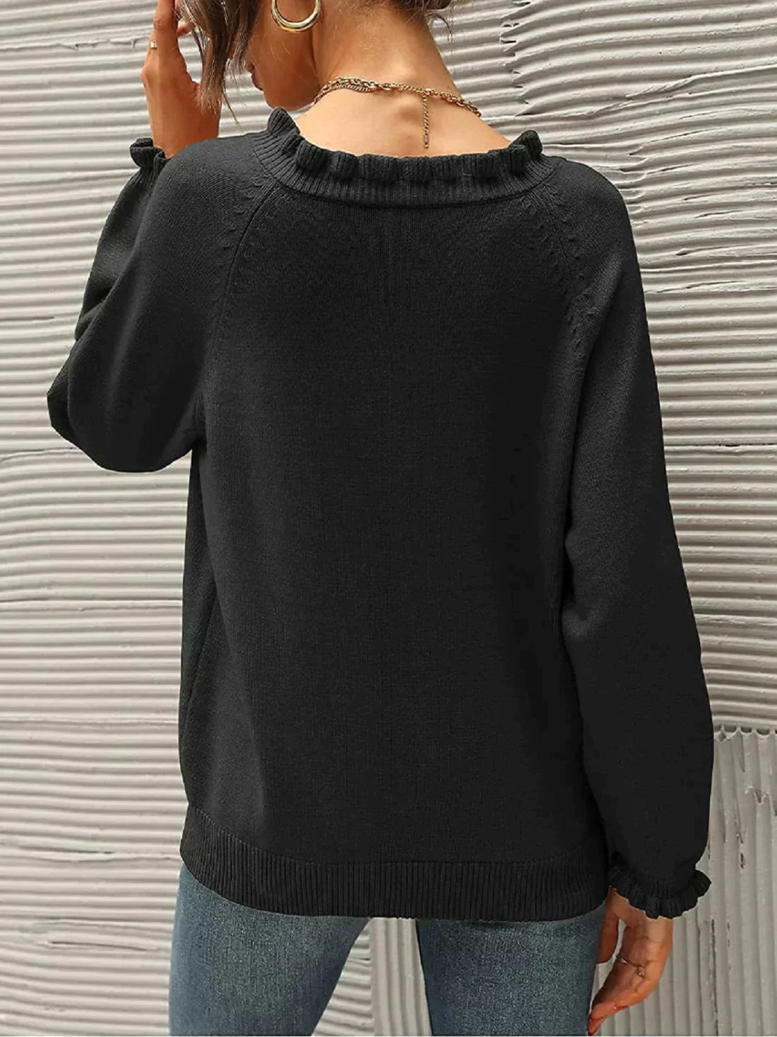 Pull léger doux en tricot confortable pour femmes