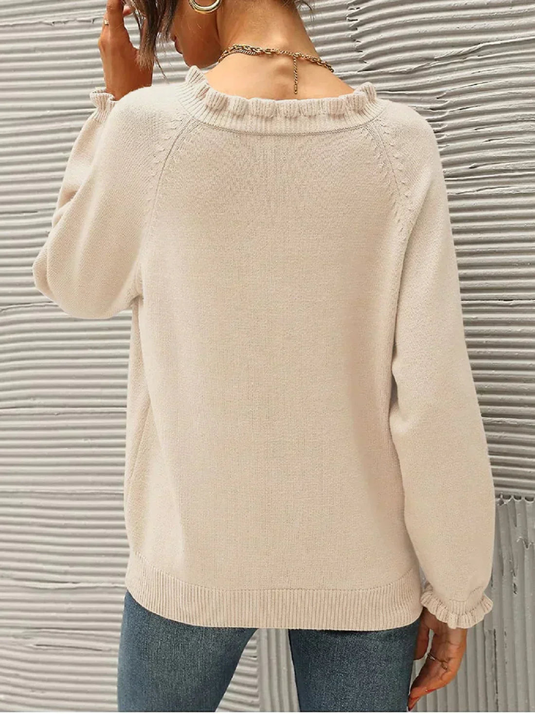 Pull léger doux en tricot confortable pour femmes