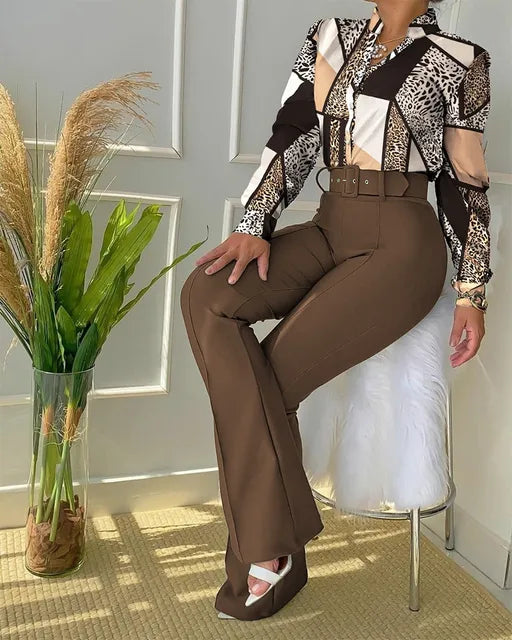 Florence - Pantalon avec ceinture