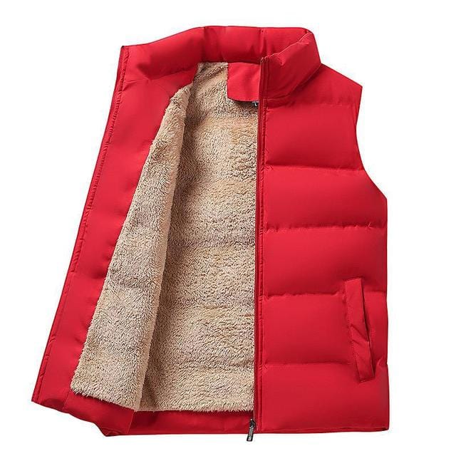 Quitterie | Gilet Zippé Matelassé avec Poches Latérales et Doublure Polaire pour Homme