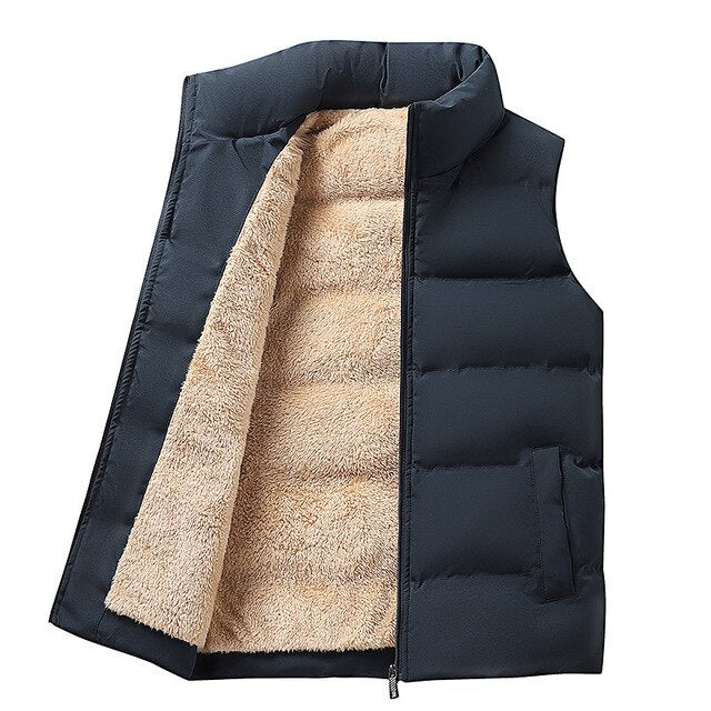 Gilet D'hiver Sans Manches pour Hommes