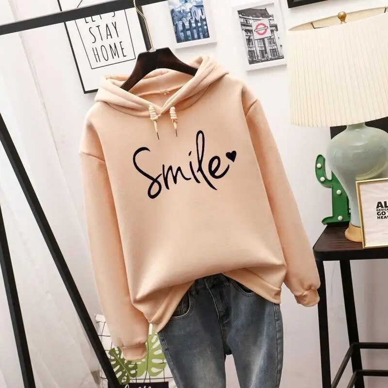 Smile | Sweat à Capuche - Un Symbole de Bonheur et d'Amour