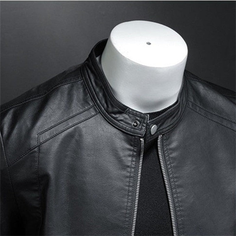 Victor - Veste de printemps en cuir Cruiser