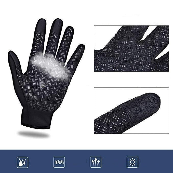 Gants imperméables et coupe-vent