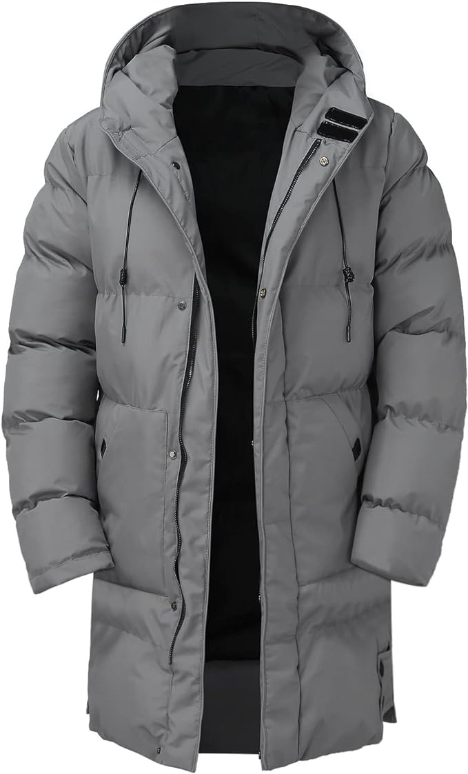 Veste Moderne Durable Matelassé Midi pour Homme