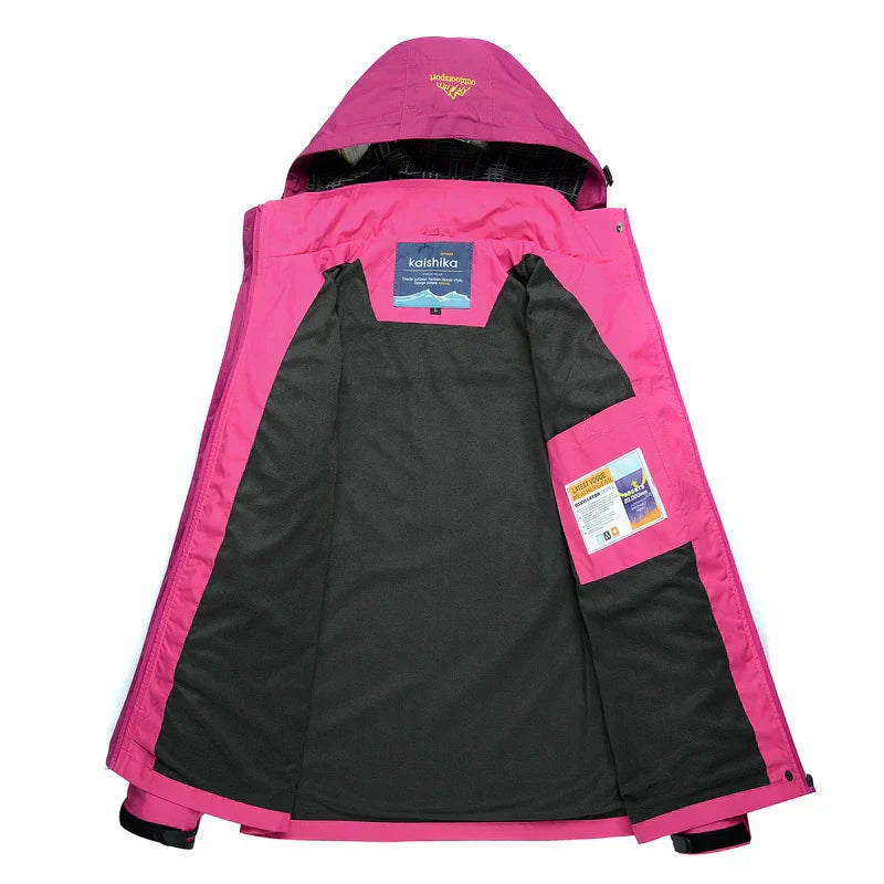 Coupe-vent de trekking imperméable pour femme - Denise