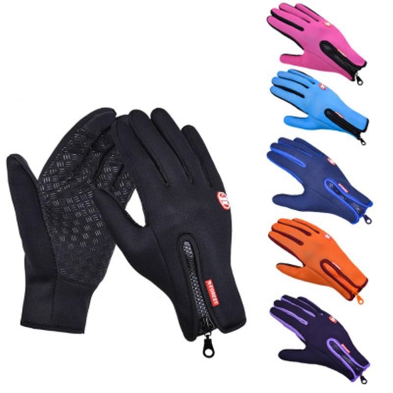 Gants imperméables et coupe-vent