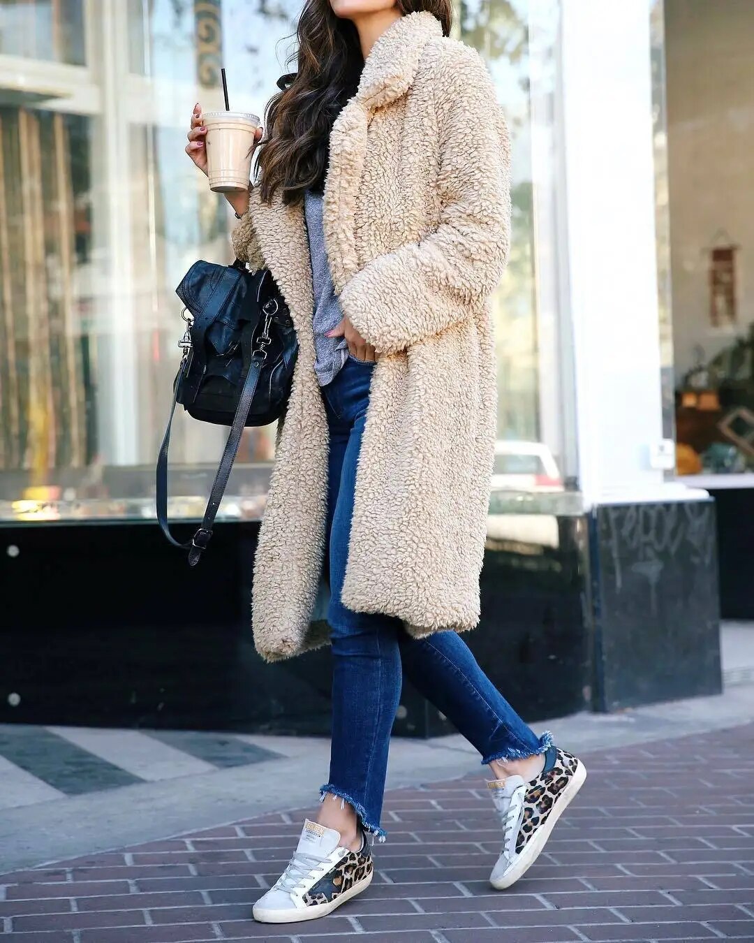Nina - Veste en Fleece Tendance pour Femmes
