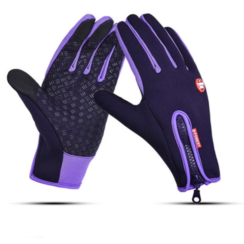 Gants imperméables et coupe-vent