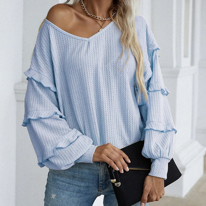 Pull Ample en Laine Pour Femmes - Ida