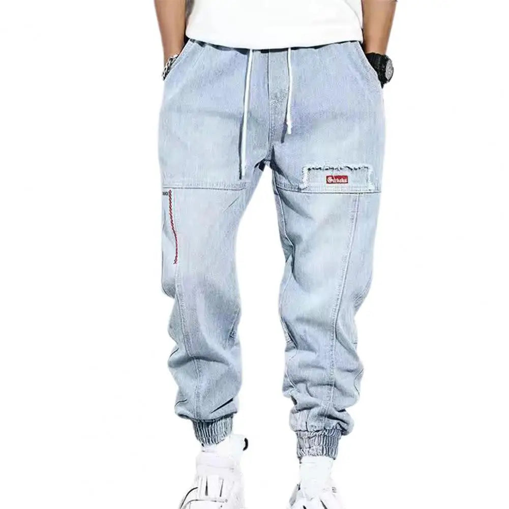 Pantalon de Jogging en Denim pour Hommes