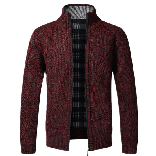 Veste Zippée en Tricot pour Hommes