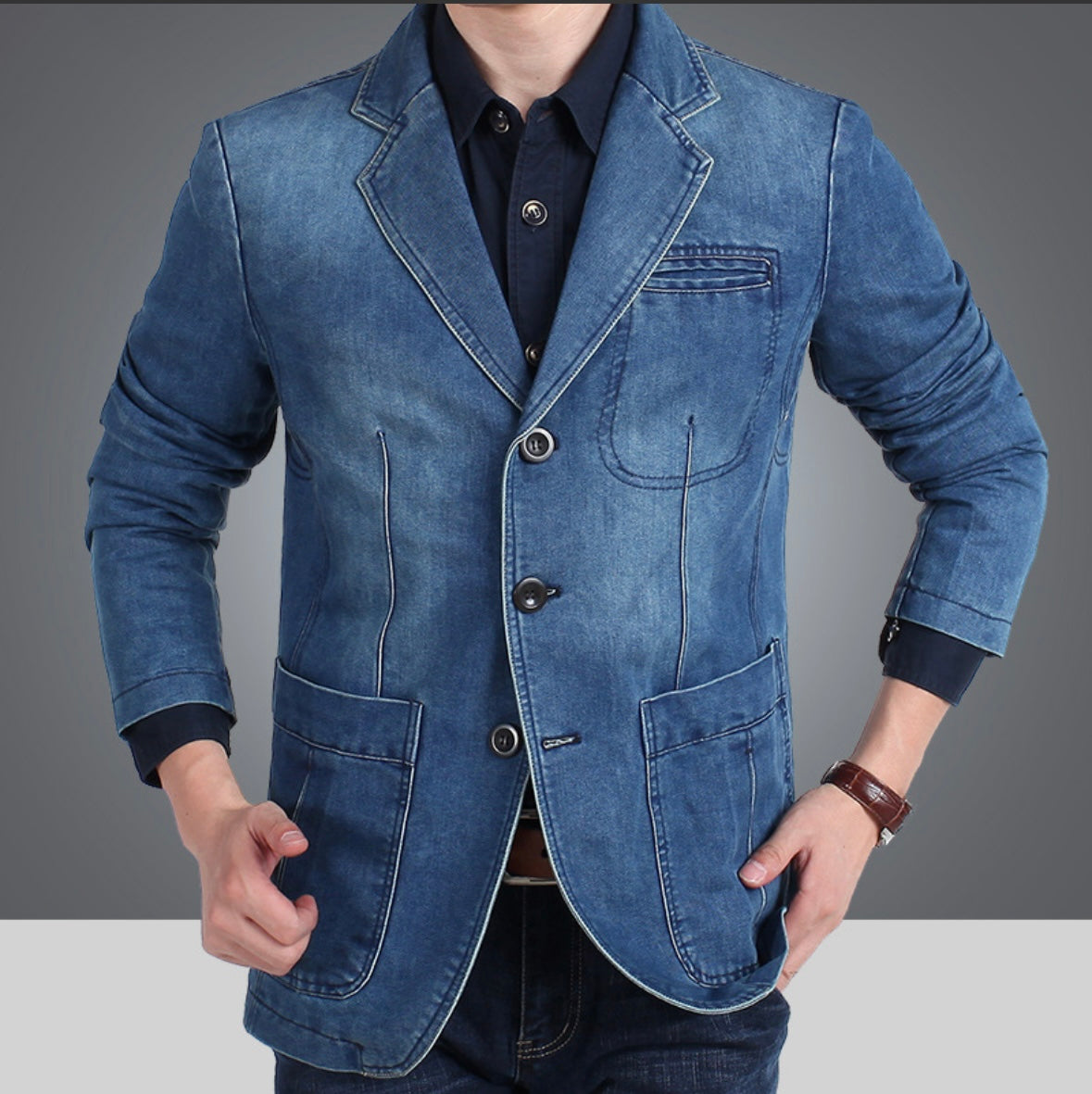 Francis | Blazer en Jean Classique