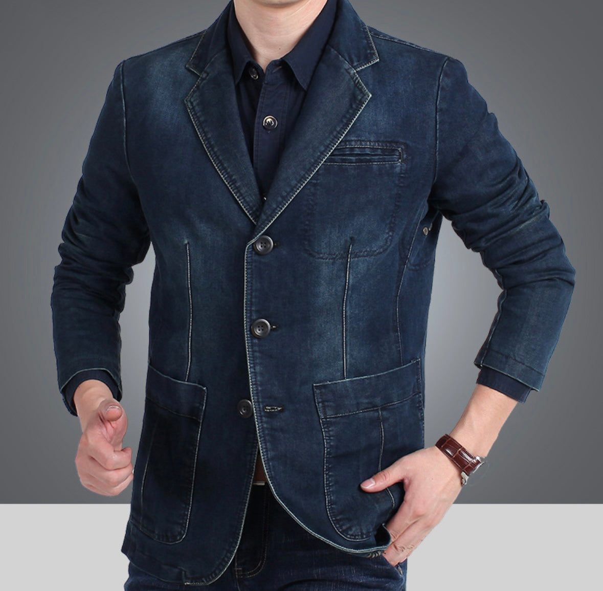 Francis | Blazer en Jean Classique