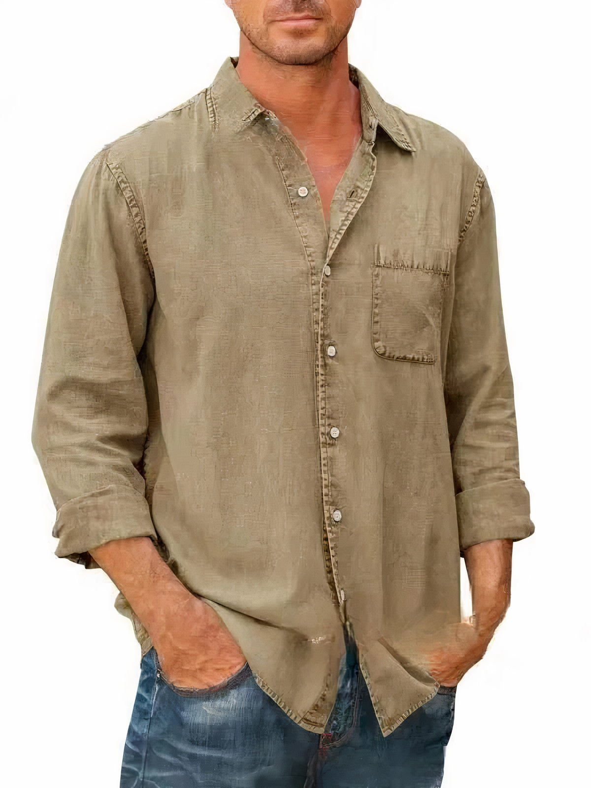 Chemise en jean à manches longues - Mateo