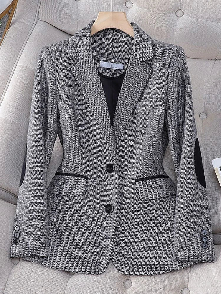 Blazer de Bureau Elégant pour Femmes