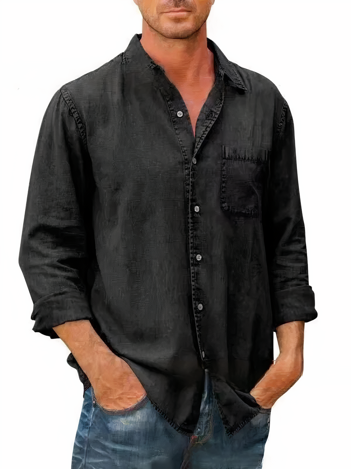 Chemise en jean à manches longues - Mateo