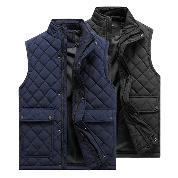 Gilet sans manches Luxe Premium pour Homme