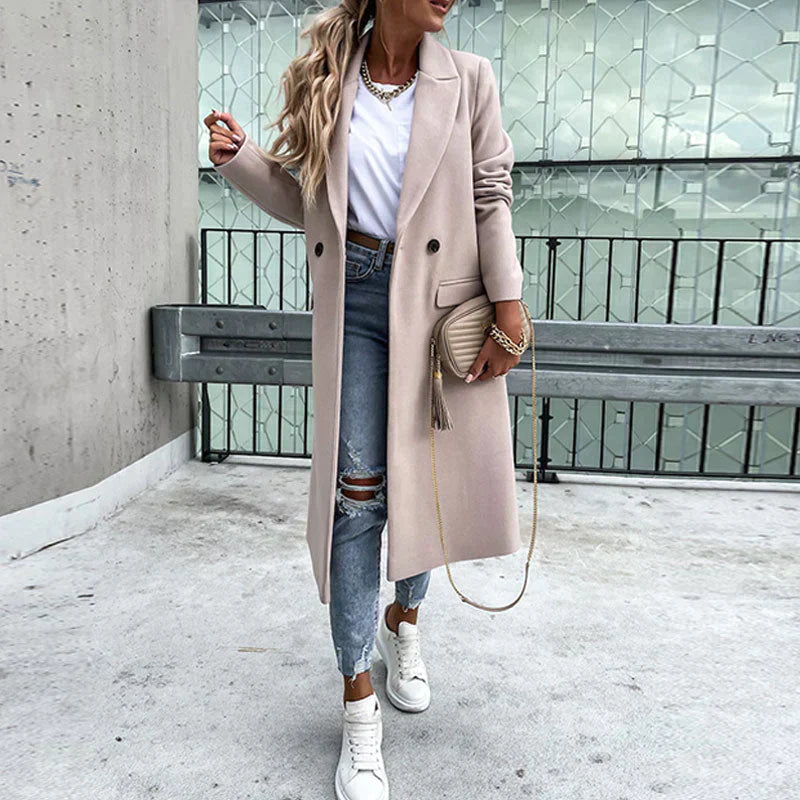 Manteau Long et Chaud pour Femmes