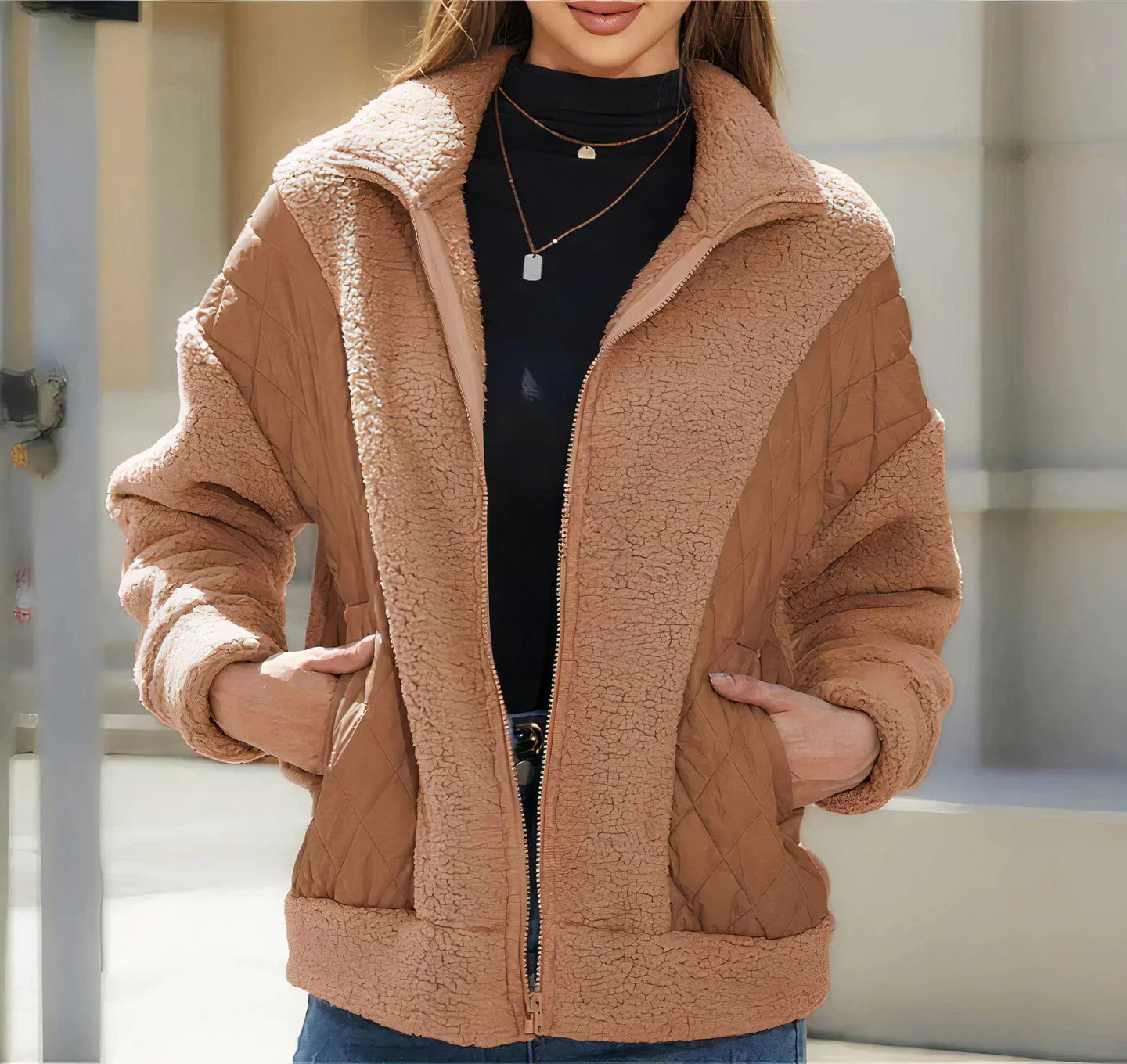 Parina | Veste Femme en Patchwork – Élégante et Tendance
