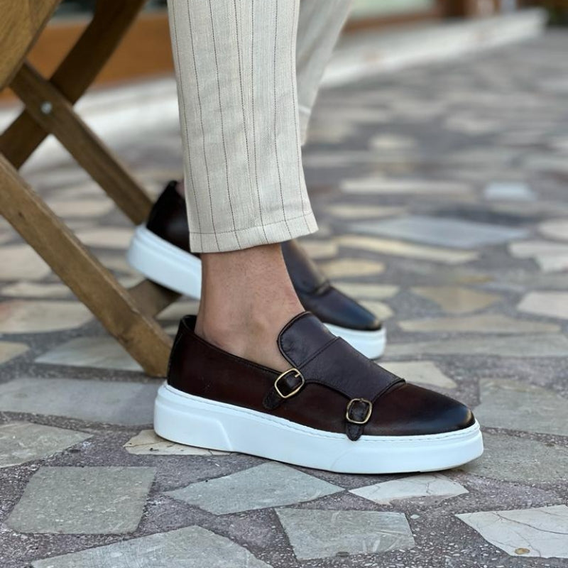 Louis - Mocassins en cuir avec design raffiné et finition impeccable