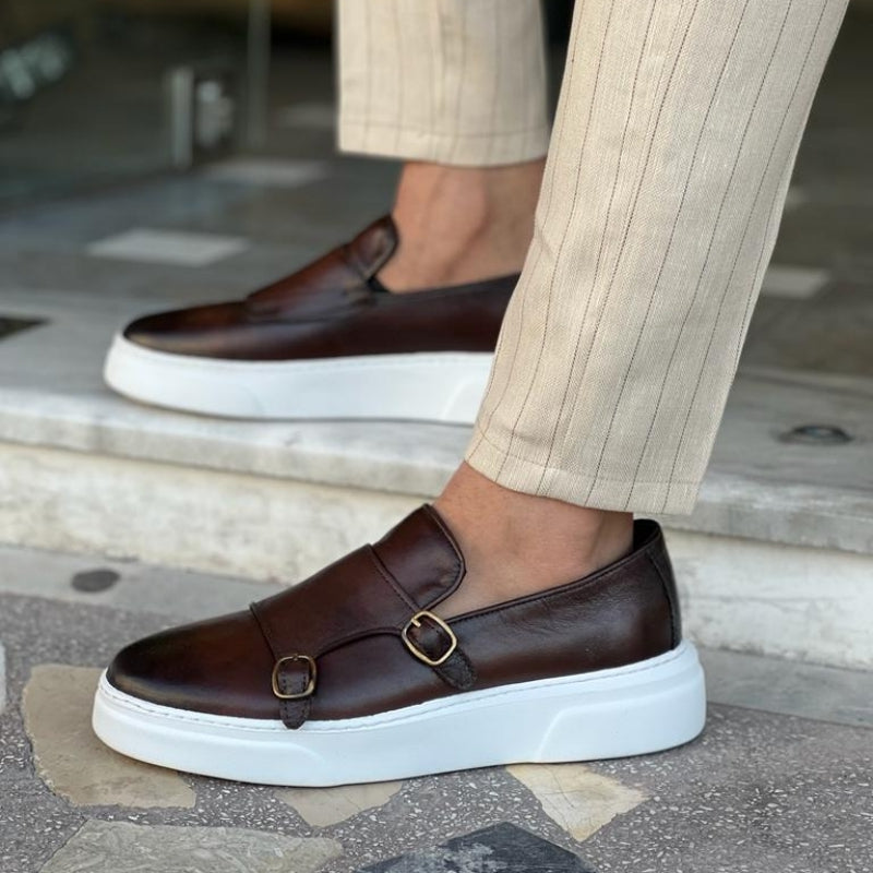 Louis - Mocassins en cuir avec design raffiné et finition impeccable