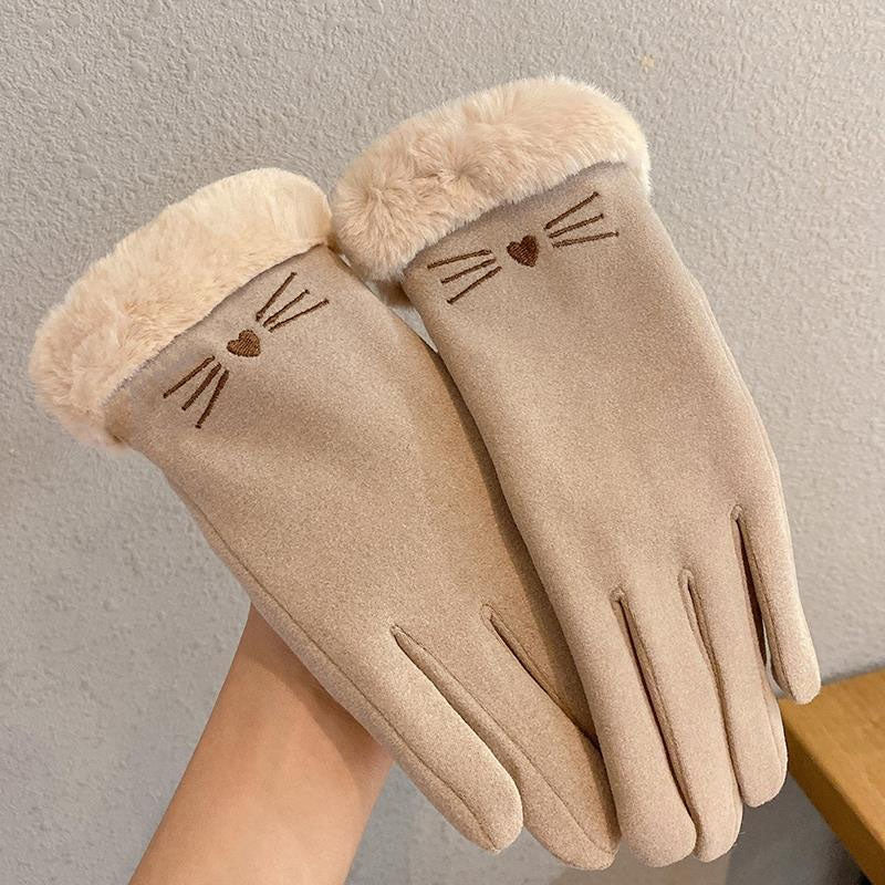 Gants d'hiver chauds pour Femmes