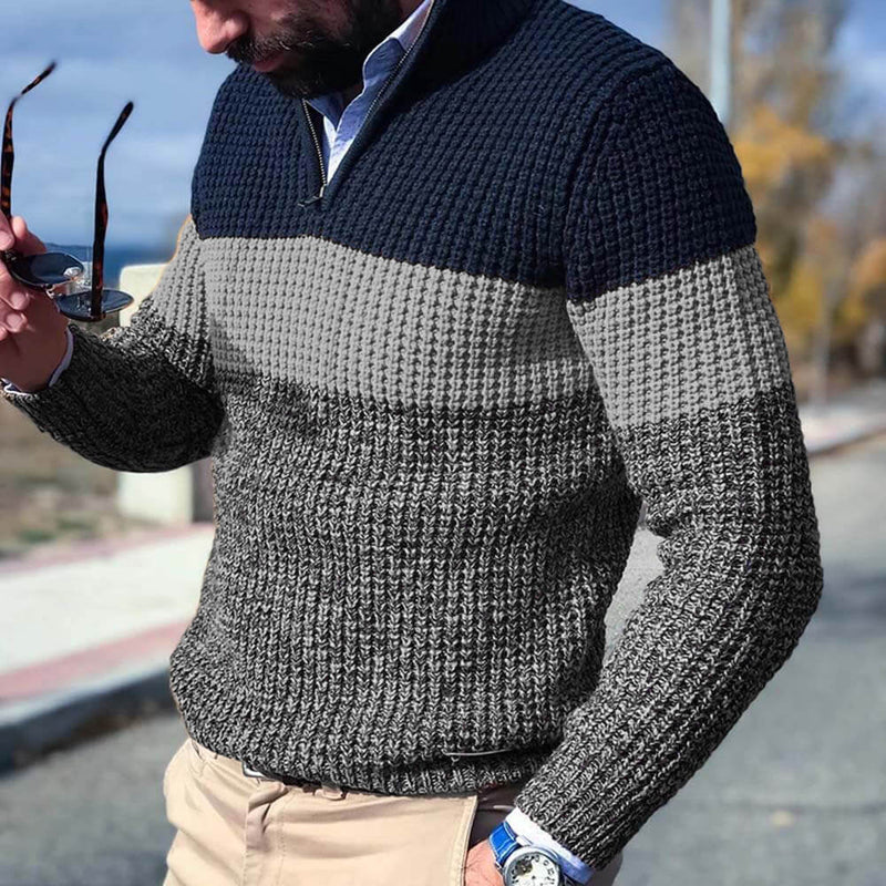 Pull Chaud en Tricot pour Hommes