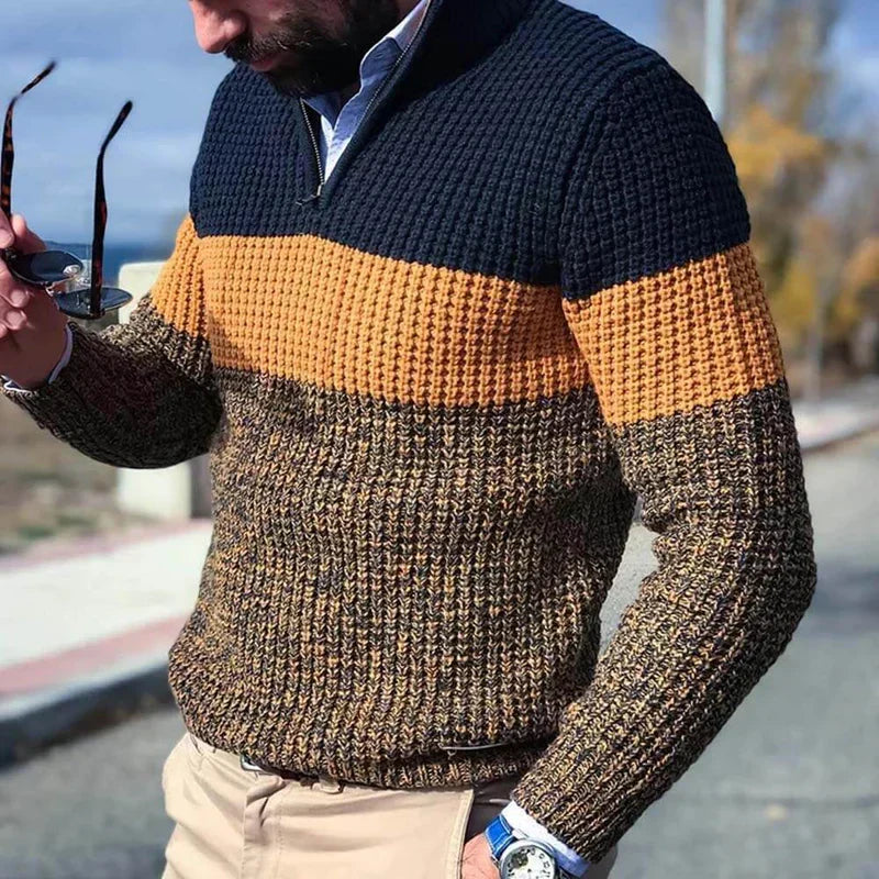 Pull Chaud en Tricot pour Hommes