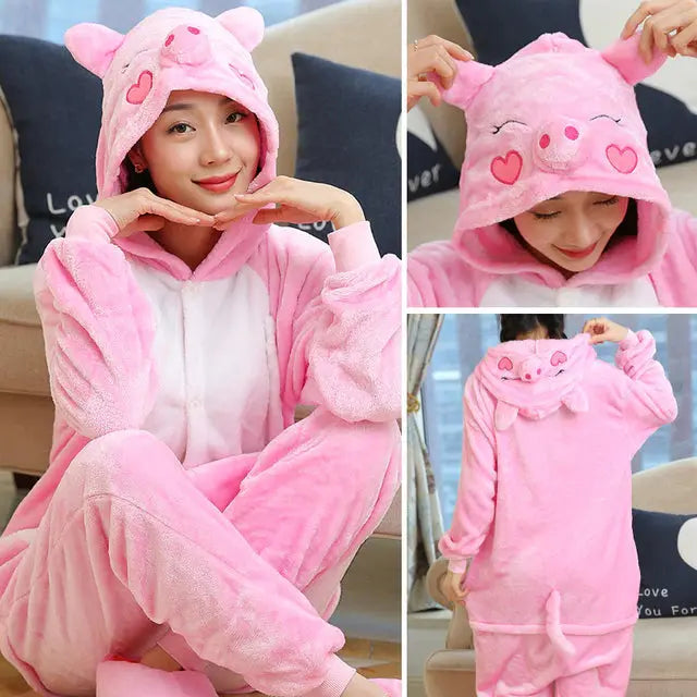 Onesie unisexe en laine polaire douce et confortable