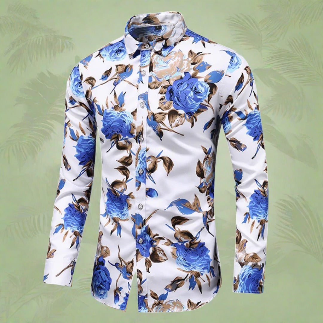 Alexander | Chemise Élégante à Motif Floral