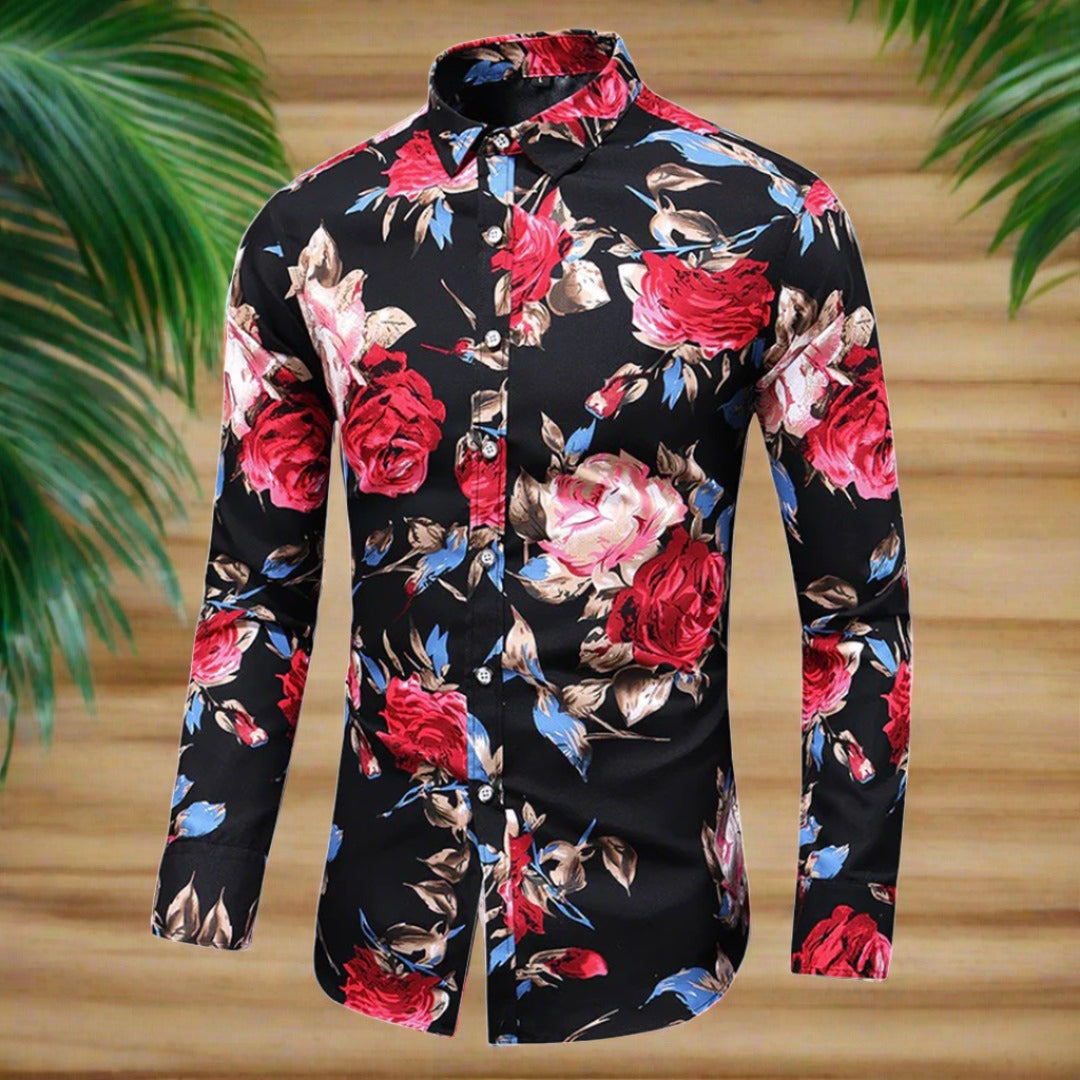 Alexander | Chemise Élégante à Motif Floral