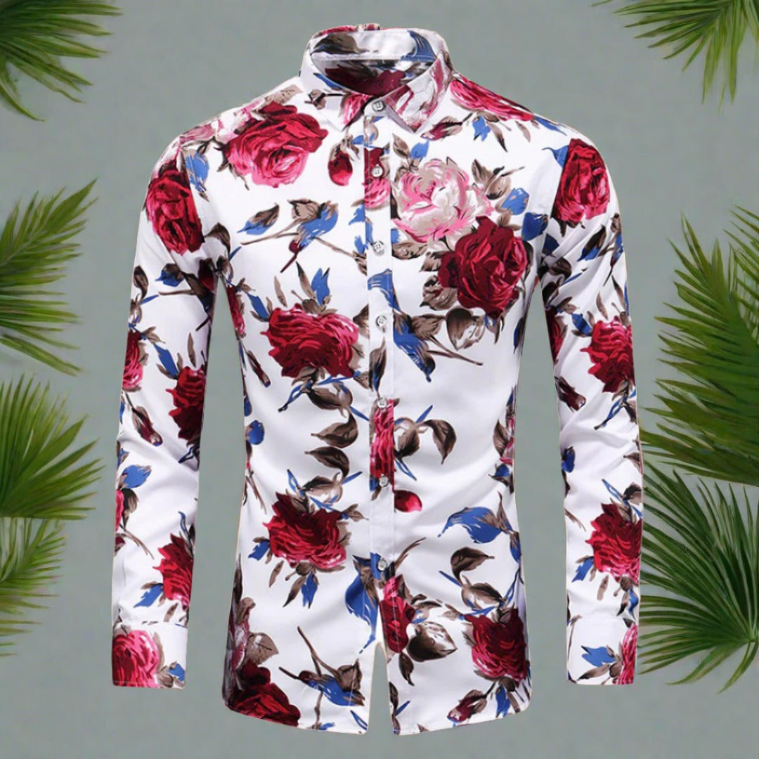 Alexander | Chemise Élégante à Motif Floral