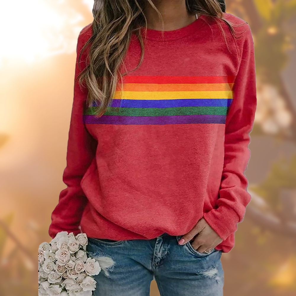 Pull Arc-en-ciel pour Femmes - Sheila